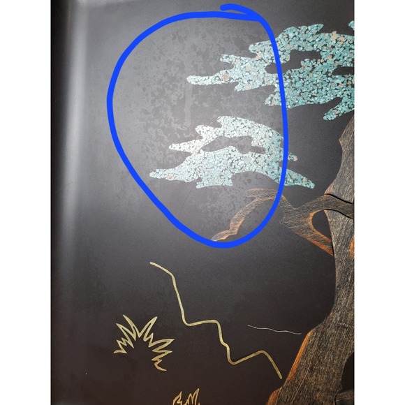 MCM Signed Samuel Finley Brown Morse Couroc Cypress Pebble Beach Serving Tray - Picture 9 of 12